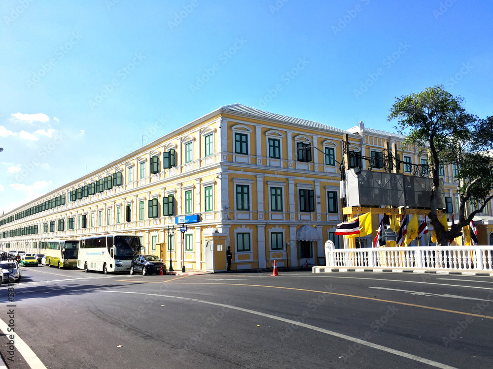 Old building in Thailand have more history and very beautiful