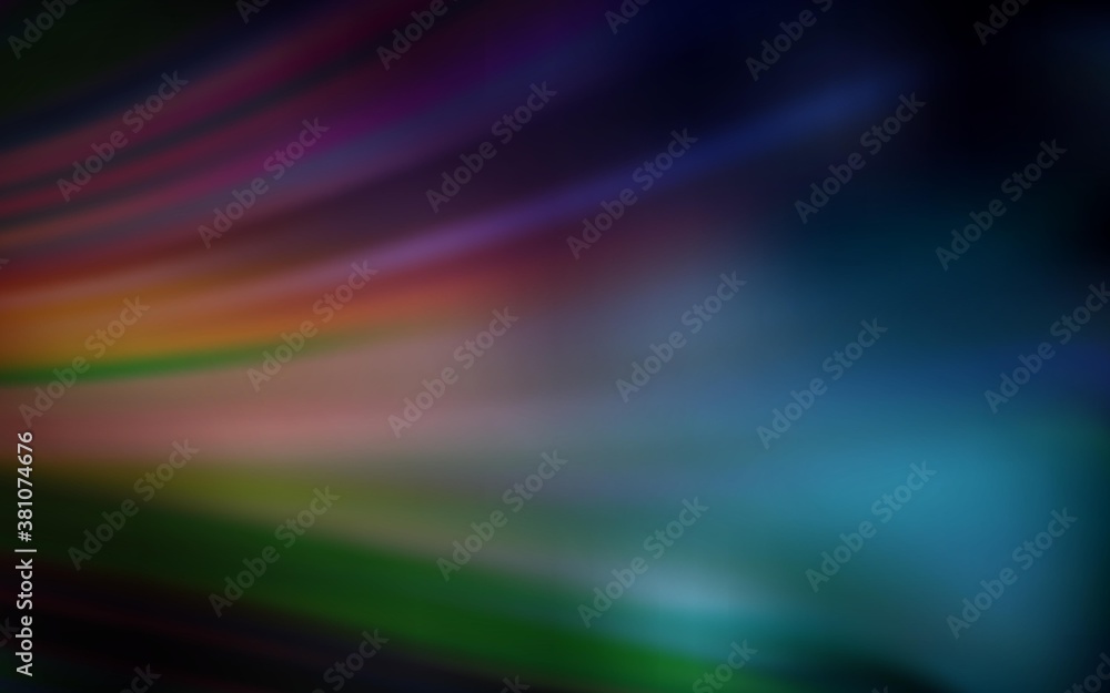 Dark Blue, Red vector blurred template. Abstract colorful illustration with gradient. Blurred design for your web site.