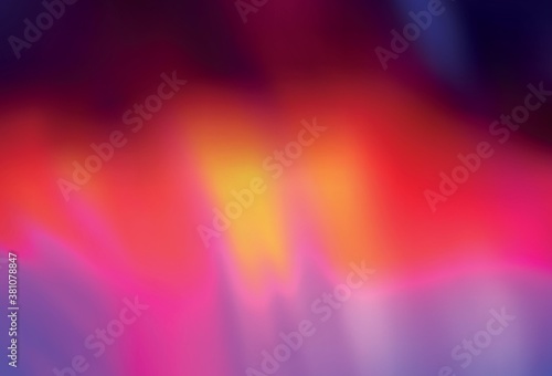 Light Pink, Yellow vector abstract layout.