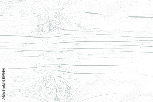 Subtle white wood texture background of old painted board. Cool light grey natural wooden texture wallpaper. White wooden table top view. Vector EPS10.