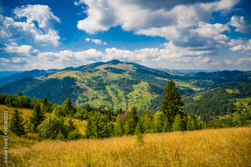 Ukrainian Carpathian mountains in summer sunny day © F8  \ Suport Ukraine