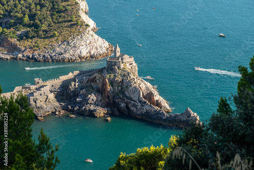 Chiesa di San Pietro, San Peter Church, Portovenere, La Seezia, Liguria, Italy