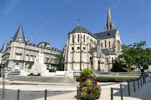 Le square Saint-Martin à Pau