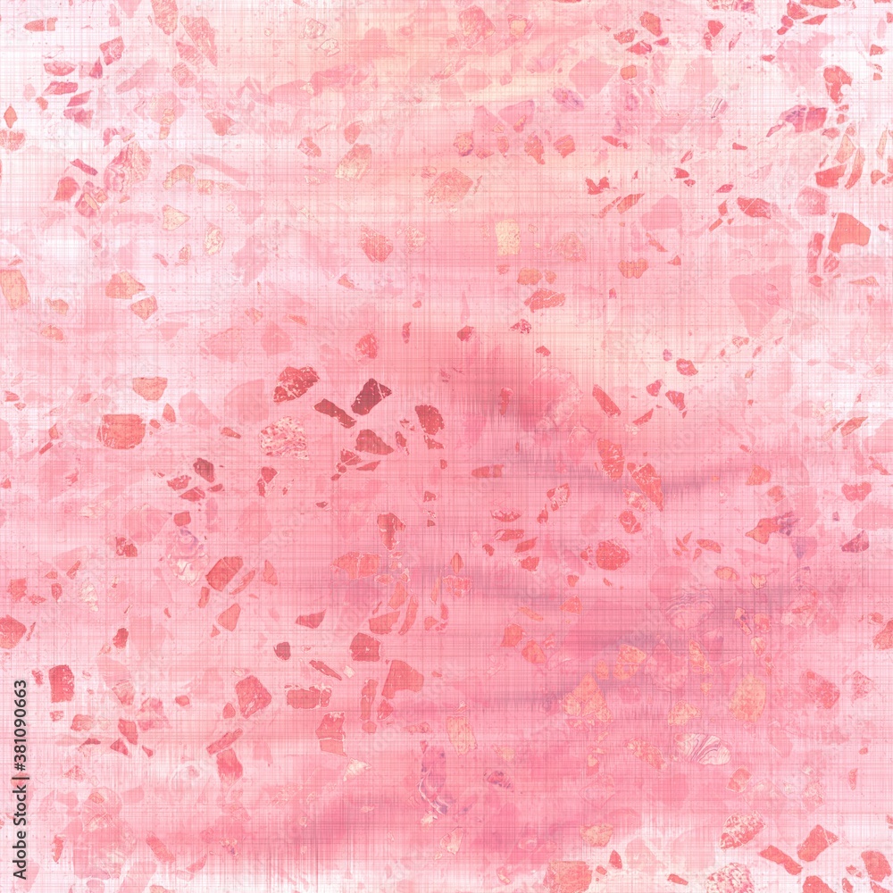 Fototapeta premium Coral pink girly sweet seamless pattern texture. High quality illustration. Candy, ice cream, or sherbet pink. Natural texture with digital overlay.