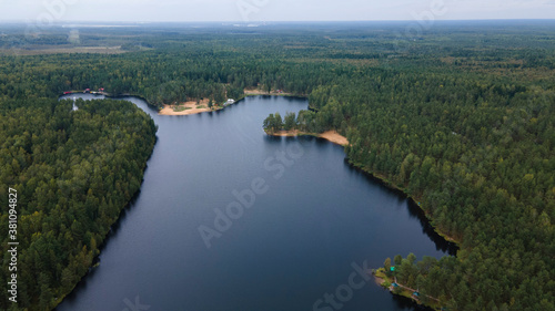 landscape with river © Андрей Кузарёв