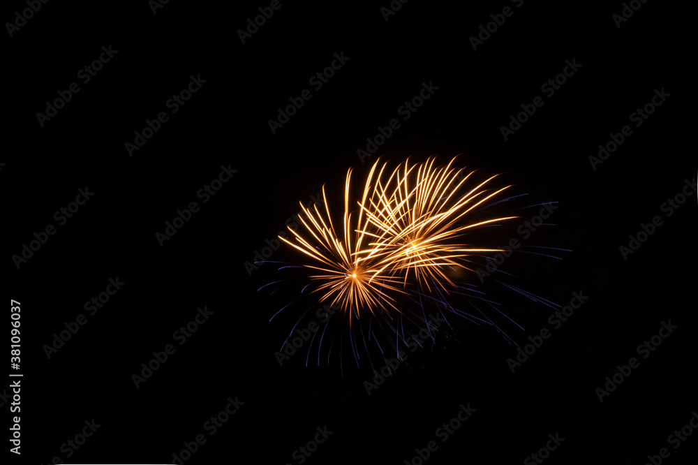 Fototapeta premium Fuegos Artificiales