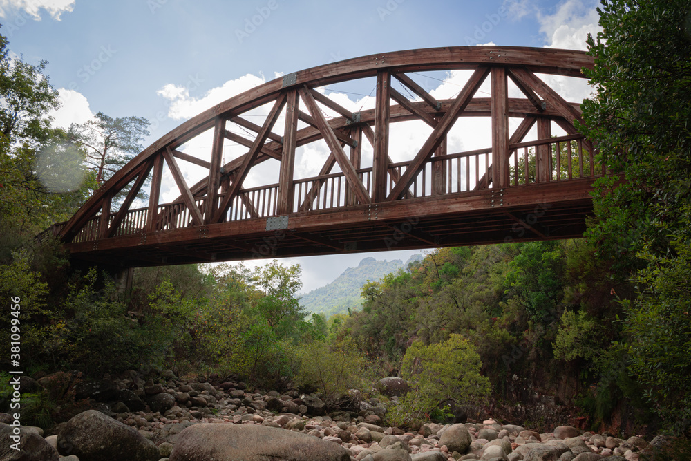 Saint Miguel bridge, in Peneda Gerês national park. Saint Miguel bridge, in Peneda Gerês national park.