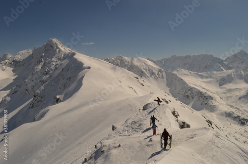 Skiing in the Jasna and Zakopane ski resorts in the Tatra Mountains between Poland and Slovakia