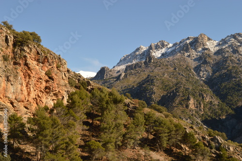 Hiking in the stunning valleys of the Sierra Nevada mountain range in Southern Spain © ChrisOvergaard