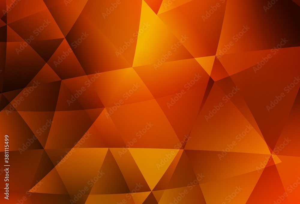 Light Red vector gradient triangles texture. Light Red vector gradient triangles texture.