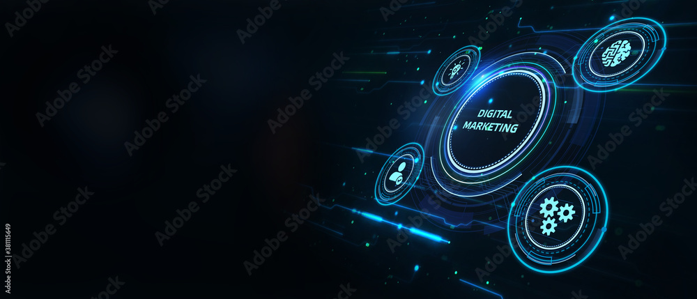 Business, Technology, Internet and network concept. Digital Marketing content planning advertising strategy concept. Business, Technology, Internet and network concept. Digital Marketing content planning advertising strategy concept.