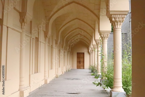 archway in the city