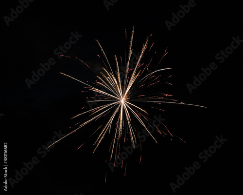 Wallpaper Mural fireworks in the night sky Torontodigital.ca