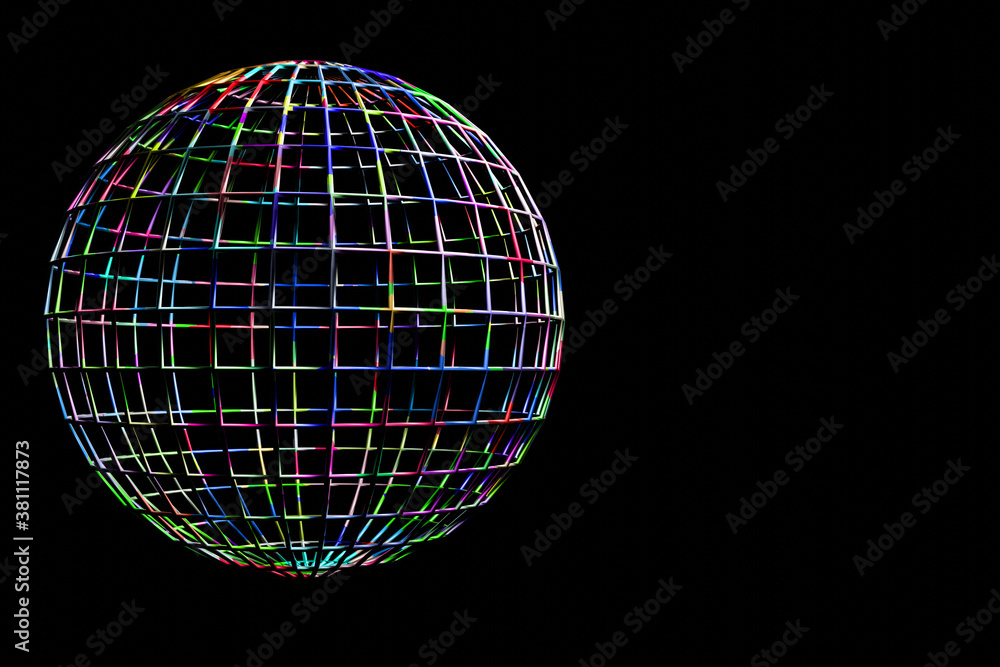 rainbow cycle wireframe graphic background rainbow cycle wireframe graphic background