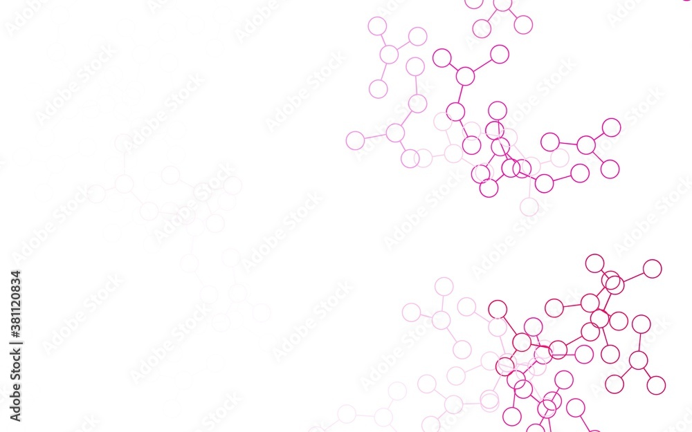 Light Pink vector texture with artificial intelligence concept. Light Pink vector texture with artificial intelligence concept.