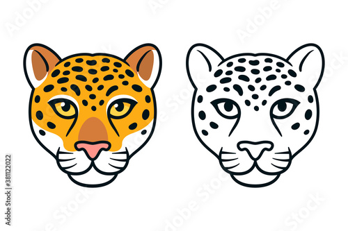 Jaguar head drawing