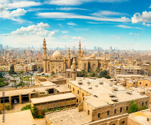Fotografia Mosque Sultan Hassan in Cairo