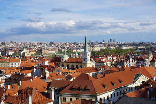 The roofs of Prague