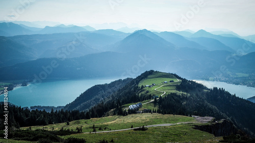 Salzkammergut is an Austrian region of lakes and Alpine ranges near Salzburg. © Jakub
