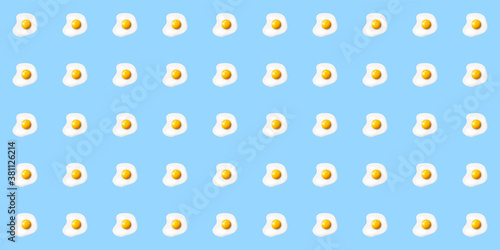 Vector egg background. seamless repeatable.