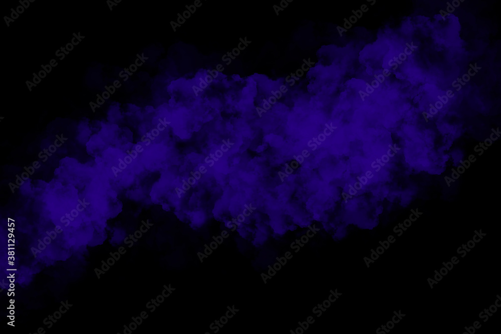 3D color splash on abstract black background 3D color splash on abstract black background
