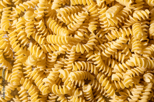 italian pasta, spirali