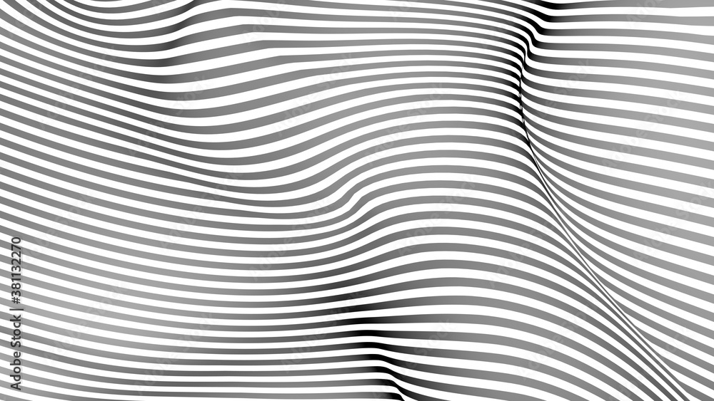 Black and white curve wave line abstract background. Black and white curve wave line abstract background.