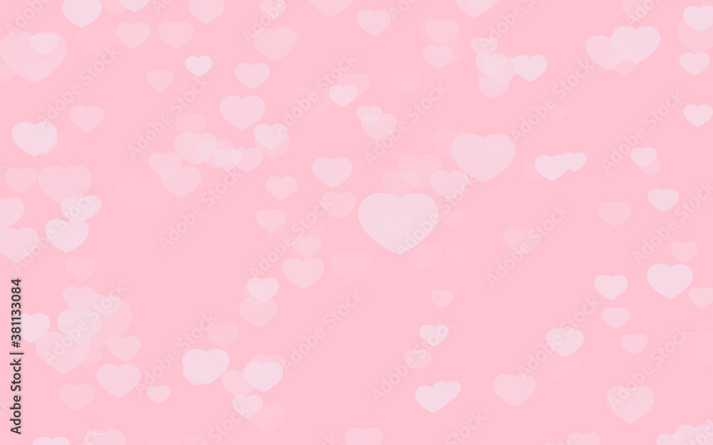 Valentine day pink hearts on pink background... Valentine day pink hearts on pink background...