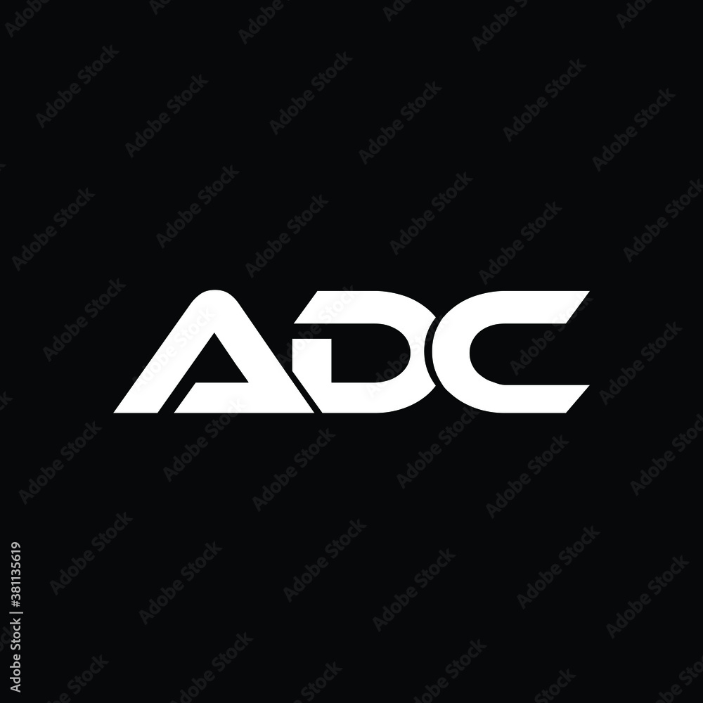 adc letter creative monogram logo design adc letter creative monogram logo design