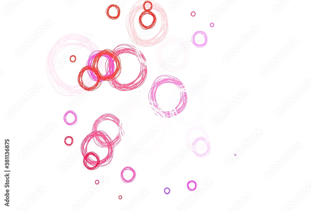Light Blue, Red vector backdrop with dots. Light Blue, Red vector backdrop with dots.