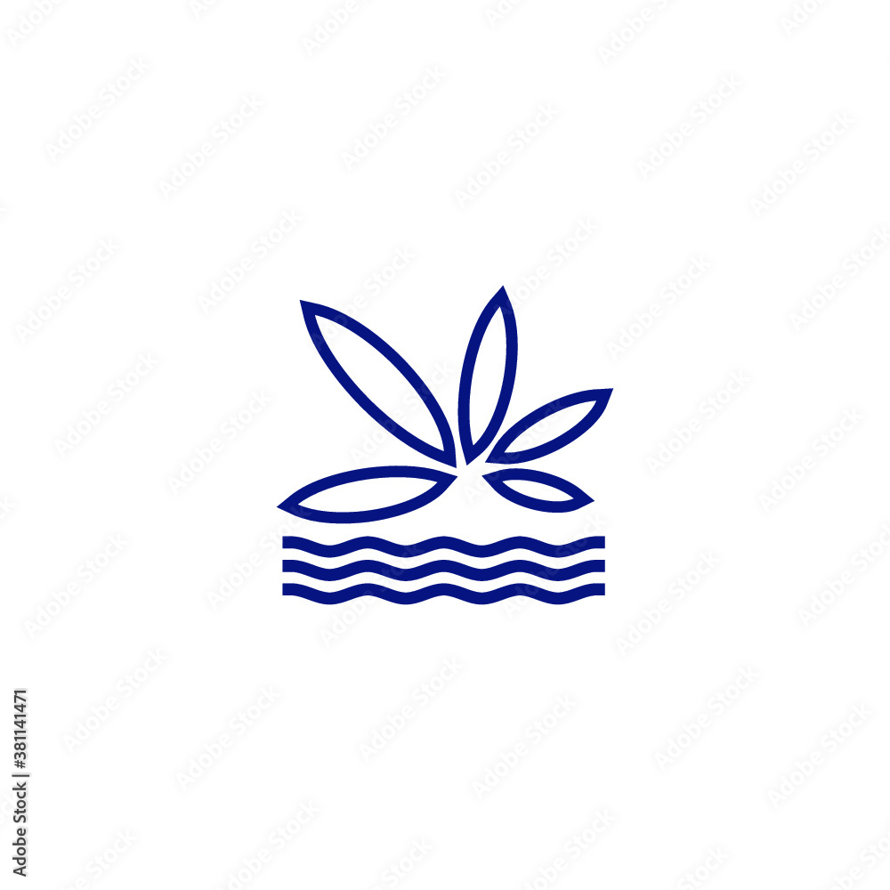 vector logo marijuana icon leaf illustrations vector logo marijuana icon leaf illustrations