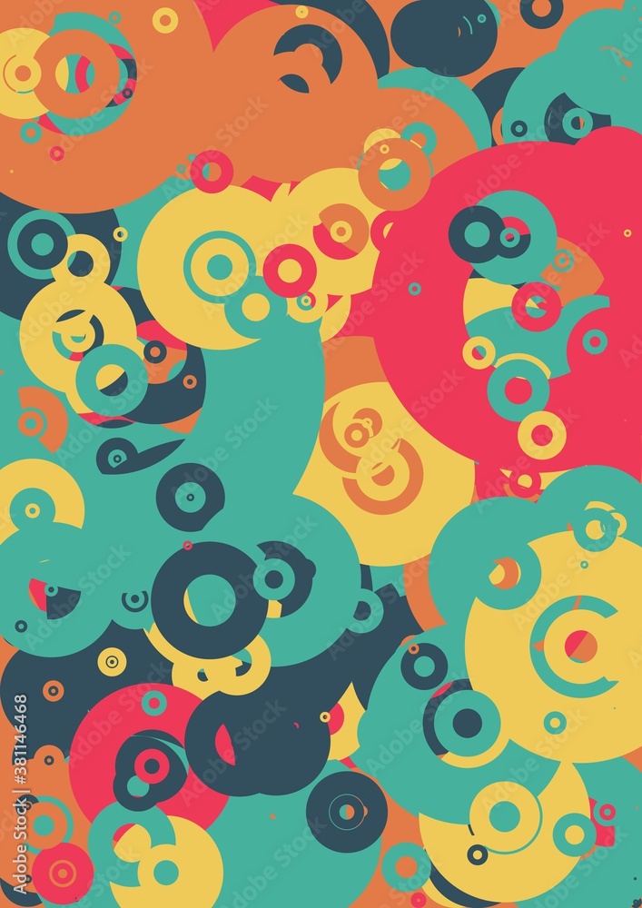 Pattern abstract geometric circle wallpaper background. graphic structure Pattern abstract geometric circle wallpaper background. graphic structure