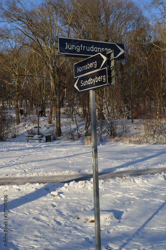 Photography Winter wonderland and snowy landscape in Sundbyberg, (Stockholm), Sweden
