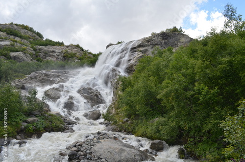 mountain waterfalls