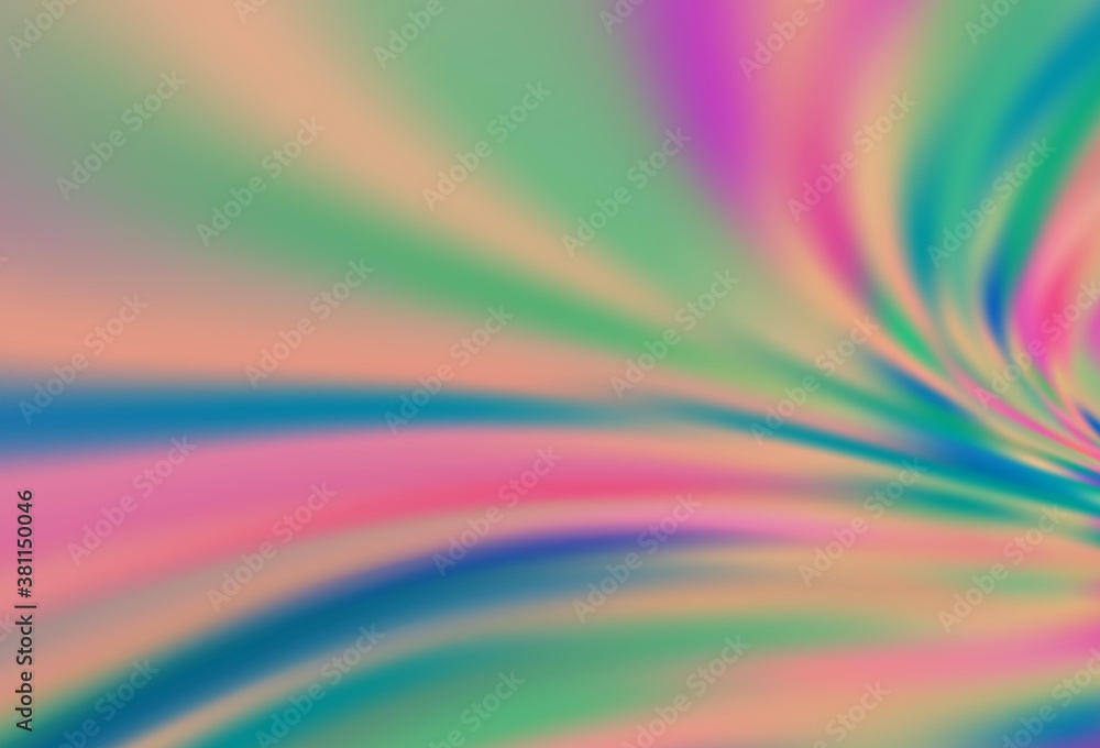 Dark Green, Yellow vector blurred template. Dark Green, Yellow vector blurred template.