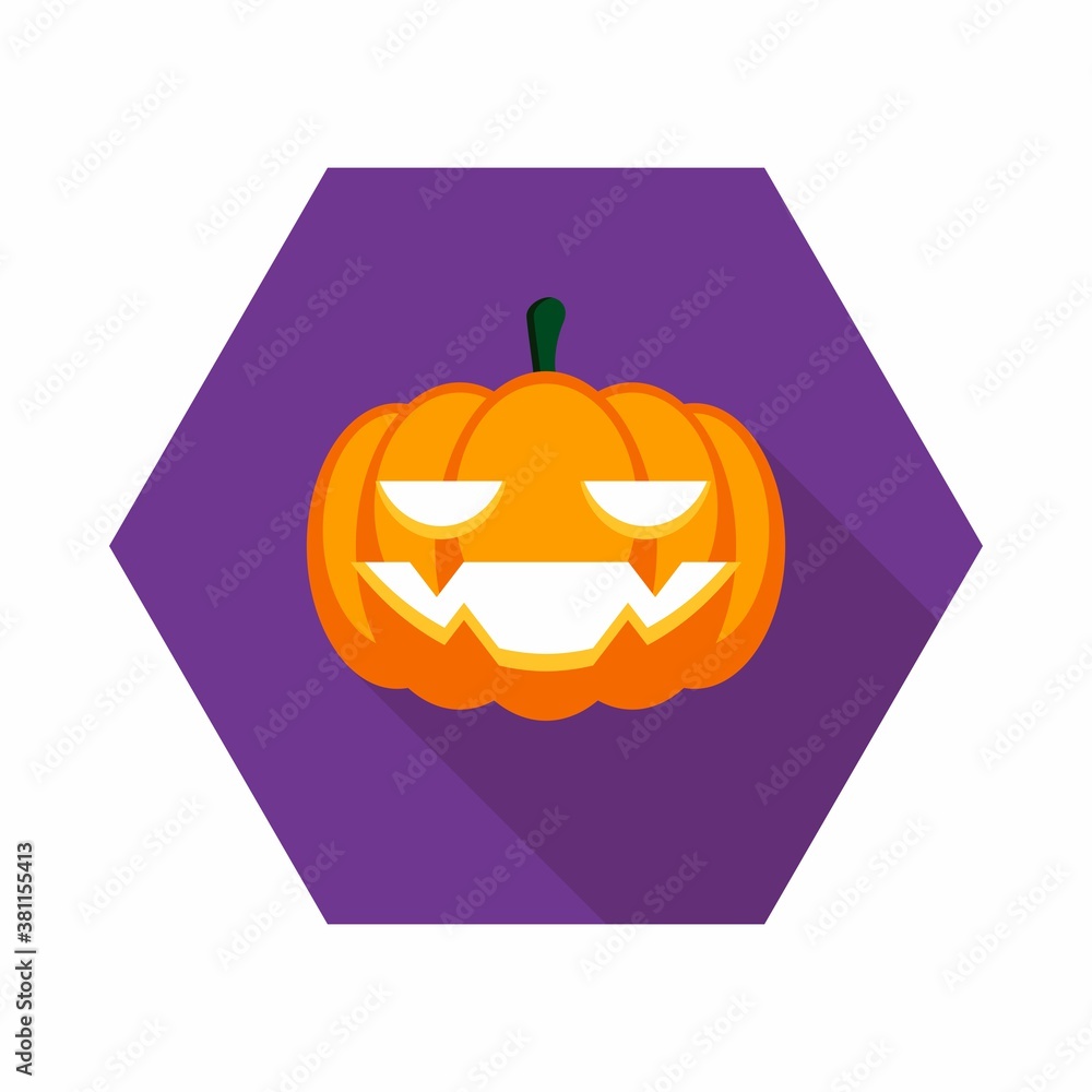 Halloween pumpkin, scary or spooky creepy pumpkins, Halloween holiday. Isolated icon. Halloween pumpkin, scary or spooky creepy pumpkins, Halloween holiday. Isolated icon.