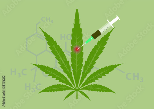 marijuana cannabis leaf
