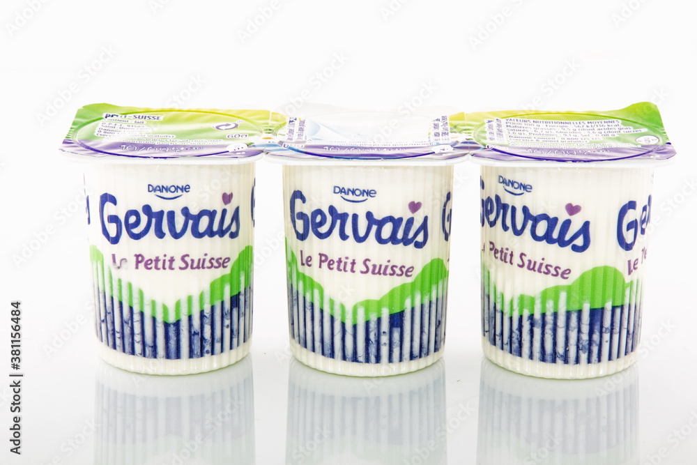 Petits Suisses Gervais Stock Photo Adobe Stock