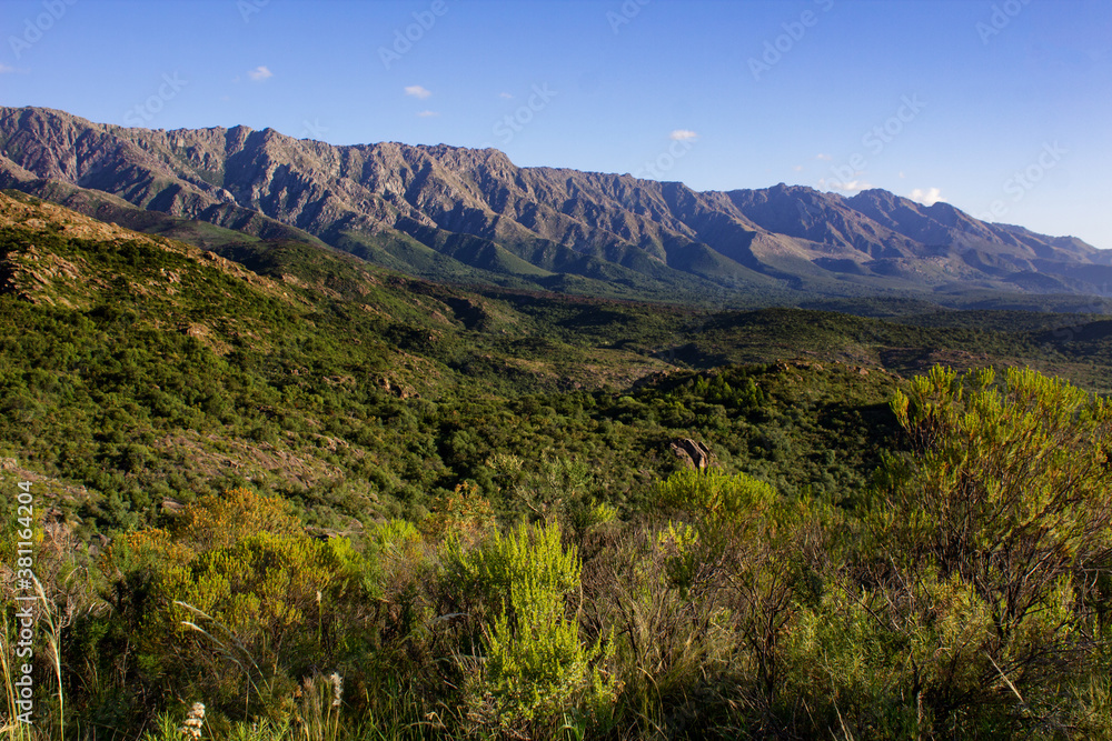 landscape with mountains, Nono, Cordoba, Argentina landscape with mountains, Nono, Cordoba, Argentina