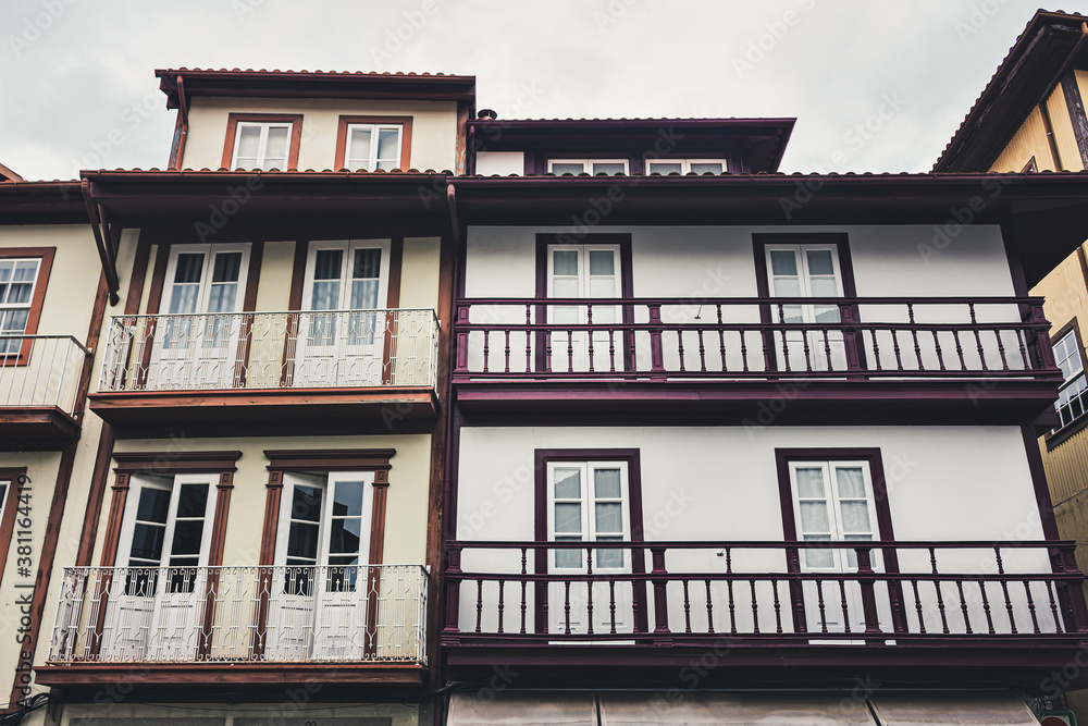 Views of the historic buildings of Guimarães, the birthplace of Portugal