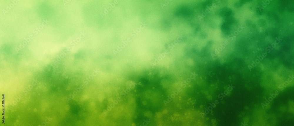 Abstract green Christmas background in soft blurred watercolor painted texture, white bokeh lights or falling snow painting Abstract green Christmas background in soft blurred watercolor painted texture, white bokeh lights or falling snow painting