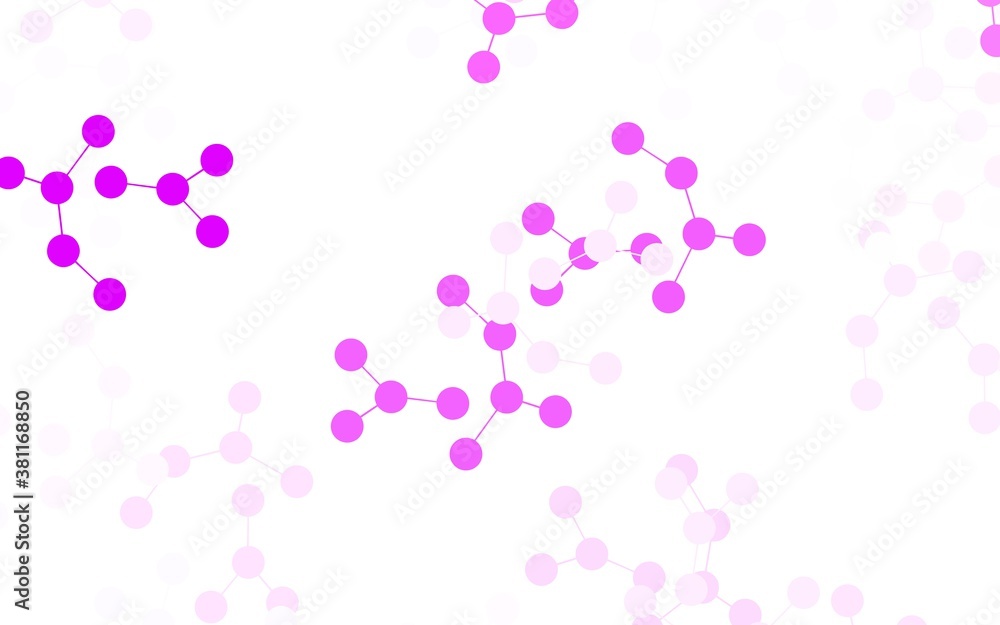 Light Purple vector texture with artificial intelligence concept. Light Purple vector texture with artificial intelligence concept.