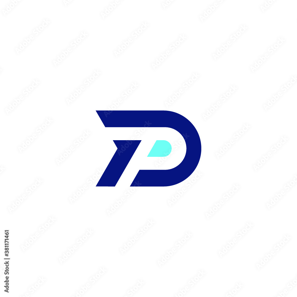 PD alphabet logo lineart P technologies vector icon illustrations PD alphabet logo lineart P technologies vector icon illustrations
