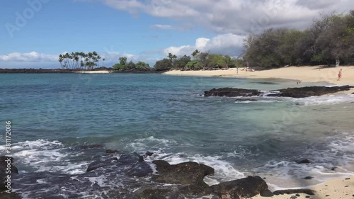 ⁨Mahaiula Bay⁩ beach ⁨Kalaoa⁩ ⁨Big Island Hawaii⁩ ⁨USA photo