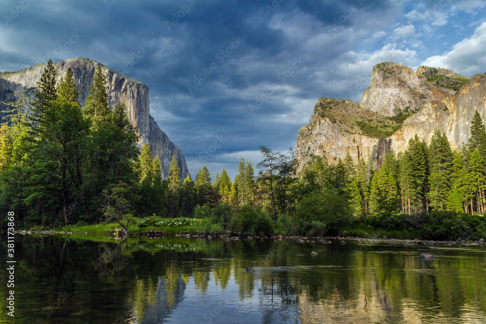 Naklejka premium Valley View, Yosemite
