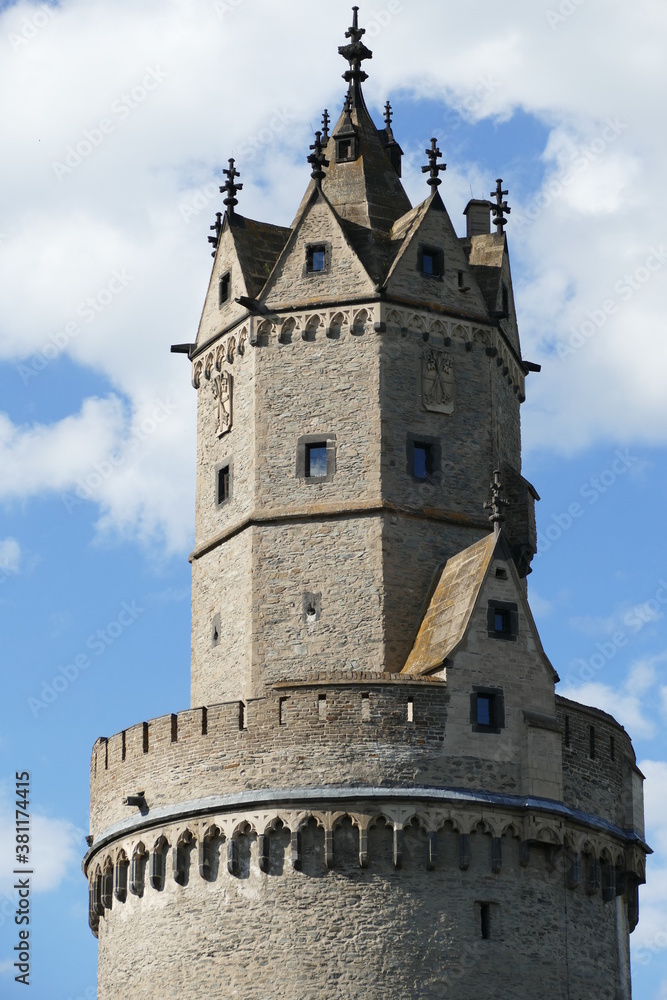 Runder Turm in Andernach am Rhein