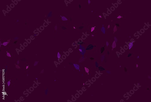 Light Purple vector hand painted backdrop.