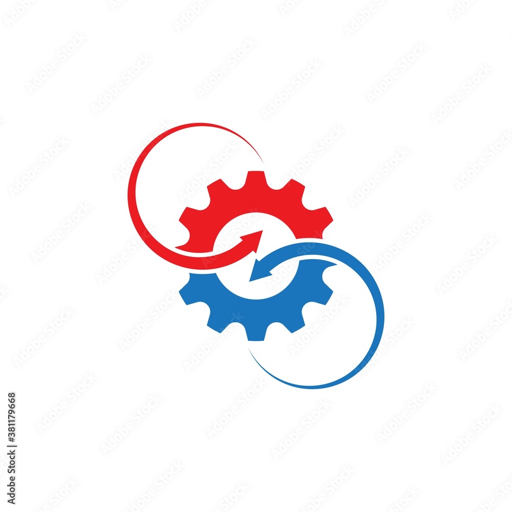 Gear Logo Template