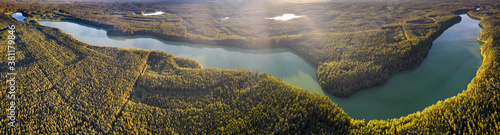 Dluzek Lake Panorama