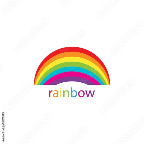 Rainbow logo vector Free Download Rainbow logo vector - GFXLoad